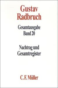 Gustav Radbruch Gesamtausgabe