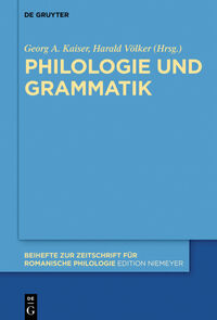 Philologie und Grammatik