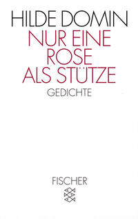 Nur eine Rose als Stütze