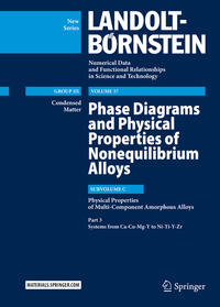 Phase Diagrams and Physical Properties of Nonequilibrium Alloys