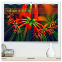 fraktale Schöpfung (hochwertiger Premium Wandkalender 2025 DIN A2 quer), Kunstdruck in Hochglanz