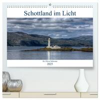 Schottland im Licht (hochwertiger Premium Wandkalender 2025 DIN A2 quer), Kunstdruck in Hochglanz