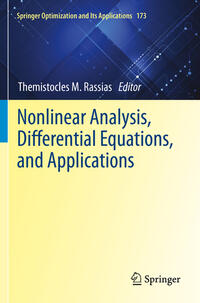 Nonlinear Analysis, Differential Equations, and Applications