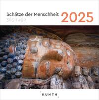 Schätze der Menschheit - KUNTH 365-Tage-Abreißkalender 2025