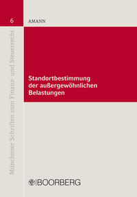 Standortbestimmung der außergewöhnlichen Belastungen