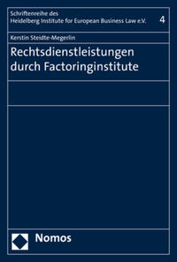 Rechtsdienstleistungen durch Factoringinstitute