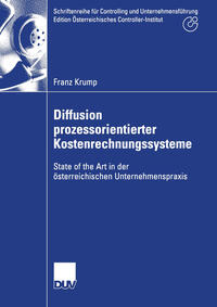 Diffusion prozessorientierter Kostenrechnungssysteme