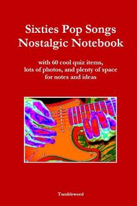 Sixties Pop Songs Nostalgic Notebook