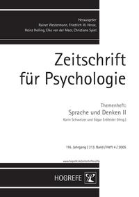 Zeitschrift für Psychologie