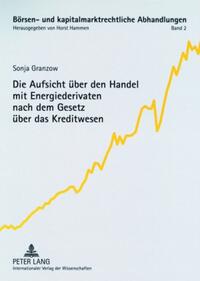 Die Aufsicht über den Handel mit Energiederivaten nach dem Gesetz über das Kreditwesen