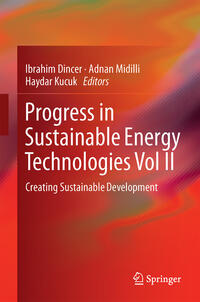 Progress in Sustainable Energy Technologies Vol II