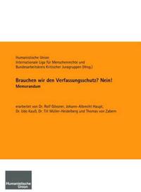 Brauchen wir den Verfassungsschutz? Nein!