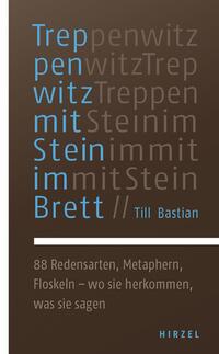 Treppenwitz mit Stein im Brett