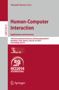 Human-Computer Interaction. Applications and Services