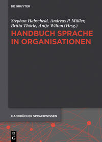 Handbuch Sprache in Organisationen