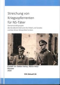 Streichung von Kriegsopferrenten für NS-Täter