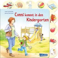 Conni-Pappbilderbuch: Conni kommt in den Kindergarten