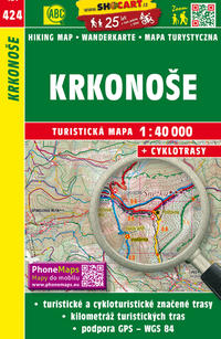 Krkonoše / Riesengebirge (Wander - Radkarte 1:40.000)