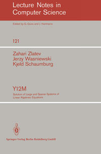 Y12M Solution of Large and Sparse Systems of Linear Algebraic Equations