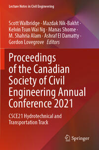 Proceedings of the Canadian Society of Civil Engineering Annual Conference 2021