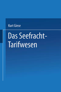 Das Seefracht-Tarifwesen