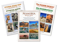 Das komplette Kartenset NAMIBIA (3-teilig)