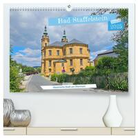 Bad Staffelstein - historische Stadt am Obermain (hochwertiger Premium Wandkalender 2025 DIN A2 quer), Kunstdruck in Hochglanz