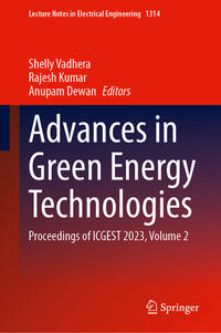 Advances in Green Energy Technologies