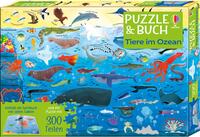 Puzzle & Buch: Tiere im Ozean