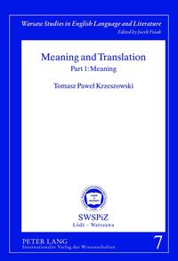 Meaning and Translation