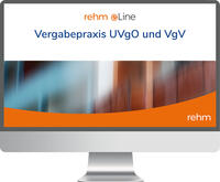 Vergabepraxis UVgO und VgV online