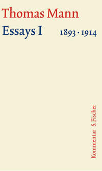 Essays I 1893-1914