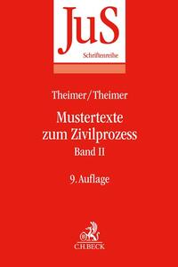 Mustertexte zum Zivilprozess Band II: Besondere Verfahren erster und zweiter Instanz, Relationstechnik