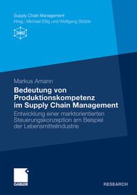 Bedeutung von Produktionskompetenz im Supply Chain Management