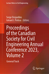 Proceedings of the Canadian Society for Civil Engineering Annual Conference 2023, Volume 2