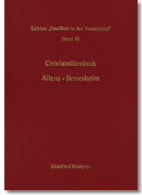 Ortsfamilienbuch Allenz-Berresheim 1653-1970