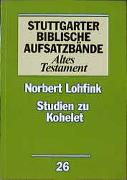 Studien zu Kohelet