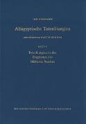 Altägyptische Totenliturgien / Totenliturgien in den Sargtexten des Mittleren Reiches