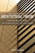 An Introduction to Architectural Theory