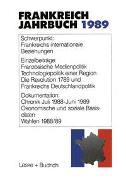 Frankreich-Jahrbuch 1989