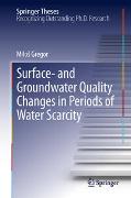 Surface- and Groundwater Quality Changes in Periods of Water Scarcity