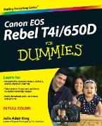 Canon EOS Rebel T4i/650D For Dummies