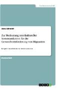 Zur Bedeutung interkultureller Kommunikation für die Gesundheitsförderung von Migranten