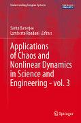 Applications of Chaos and Nonlinear Dynamics in Science and Engineering - Vol. 3