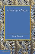 Greek Lyric Metre