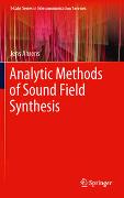 Analytic Methods of Sound Field Synthesis