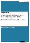 Wagen- und Kutschenhersteller in Pest, Buda und Budapest (1756 - 1928)