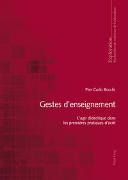 Gestes d’enseignement