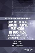 Solutions Manual to Accompany Introduction to Quantitative Methods in Business: with Applications Using Microsoft Office Excel