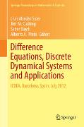 Difference Equations, Discrete Dynamical Systems and Applications